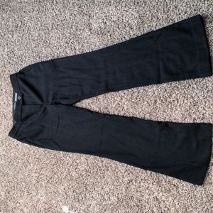 Ann Taylor Petite Madison High Rise Black Trousers